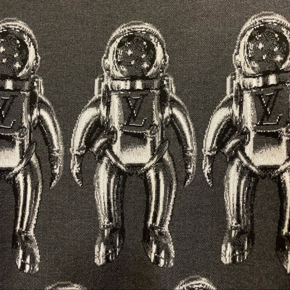 Louis Vuitton Spaceman Jacquard sweater in size S - Picture 4 of 10